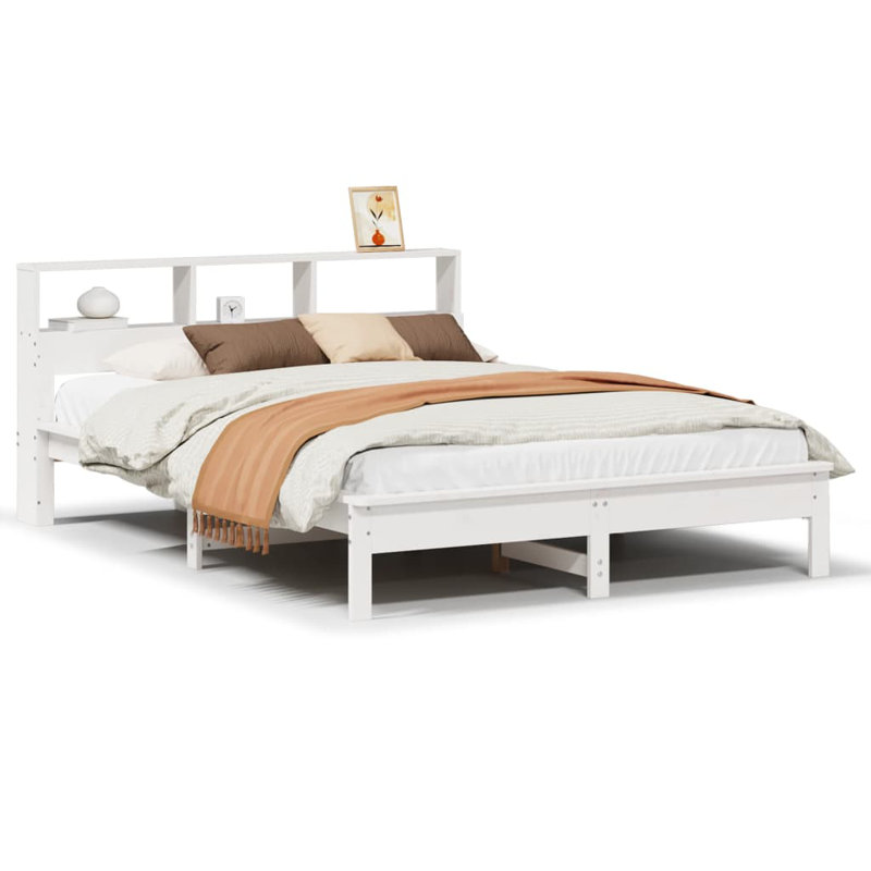 Verlin Solid Wood Bed, European Kingsize (160 x 200cm)