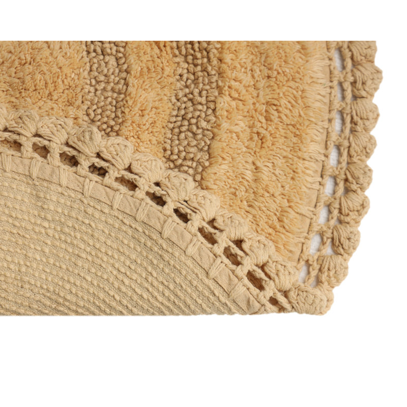 Tapis pour salle de bain Akiera Luna, Beige