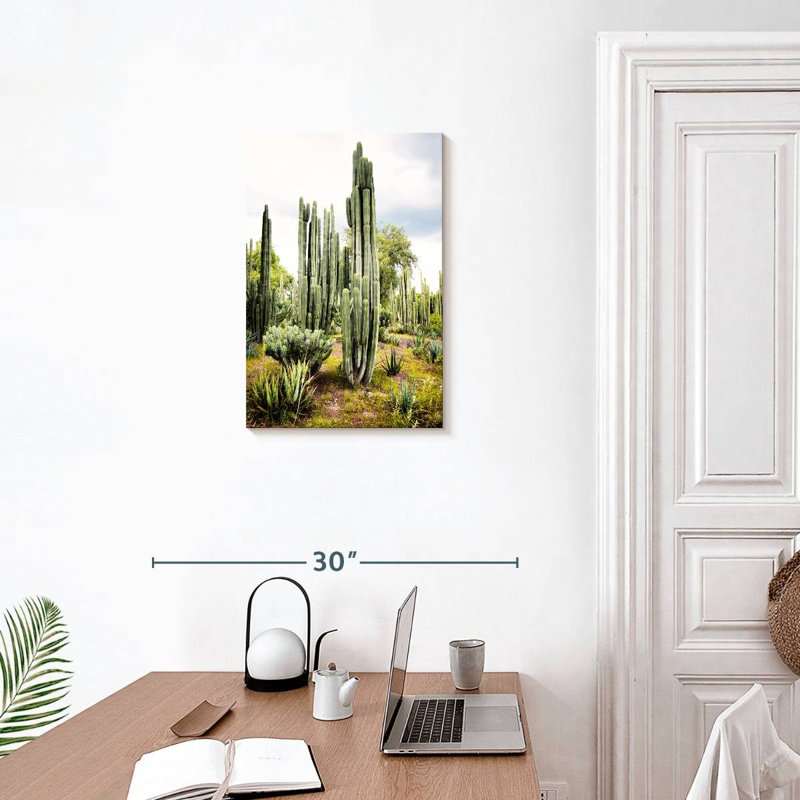 Harnek Viva, Mexique - Cactus Cardon I, H 24 po x l 16 po
