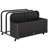 TONWIN 43'' W 110 Gallons Steel Storage Bench with Wheels-99187650