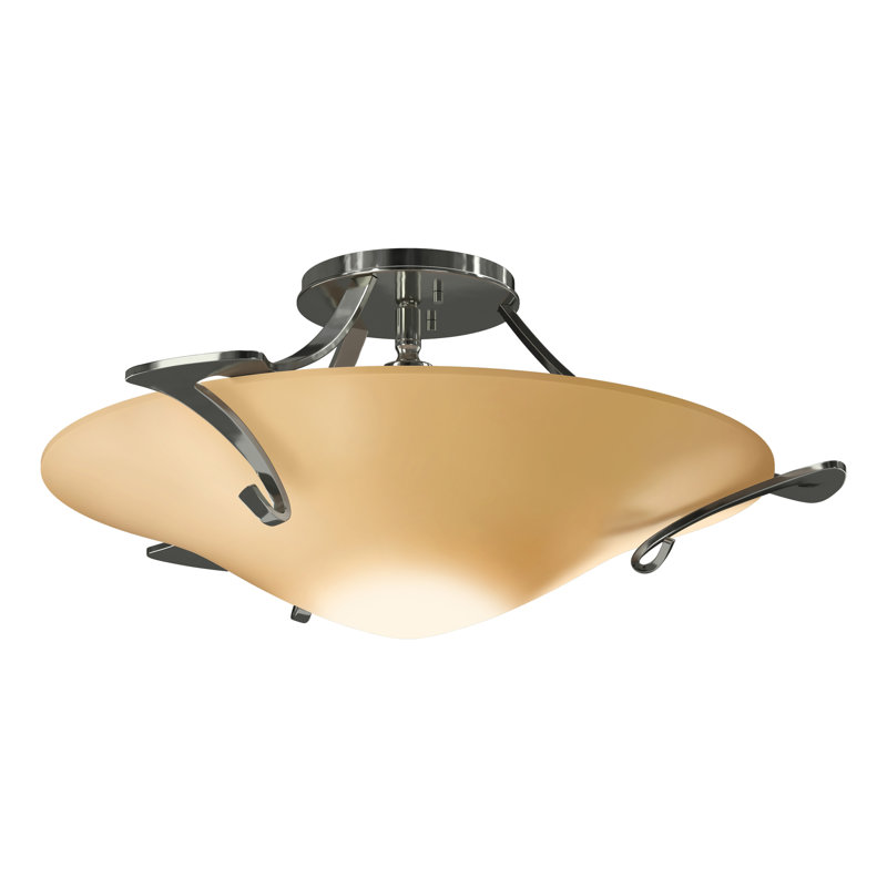 Antasia 1 - Light Semi Flush Mount, Sterling, Sand