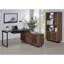 Bureau d'ordinateur en L