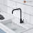 Stainless Steel Single Handle High-Arc Kitchen Faucet-71097885
