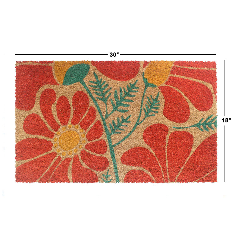 Tapis de porte antidérapant Andrejka 30 po x 18 po