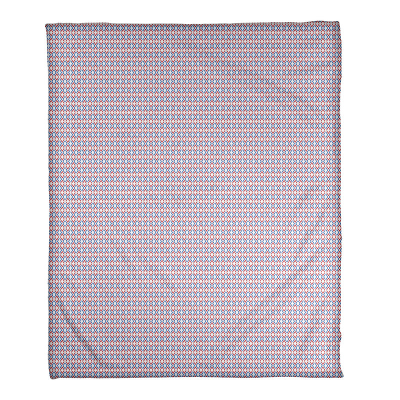 Sewn Throw Blanket, 50" W x 60" L, Purple