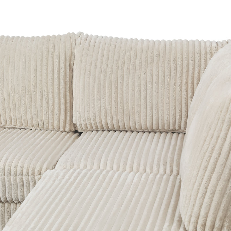 Ensemble de canapé Modern Arm, Blanc