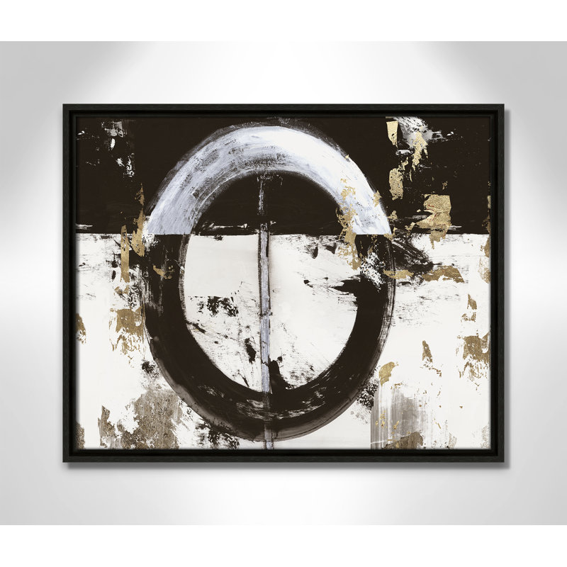 «Evoke I Print» par Tom Reeves, H 17,5 po x l 21,5 po, Espresso