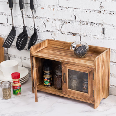 Wood Cabinet Shelving Rack