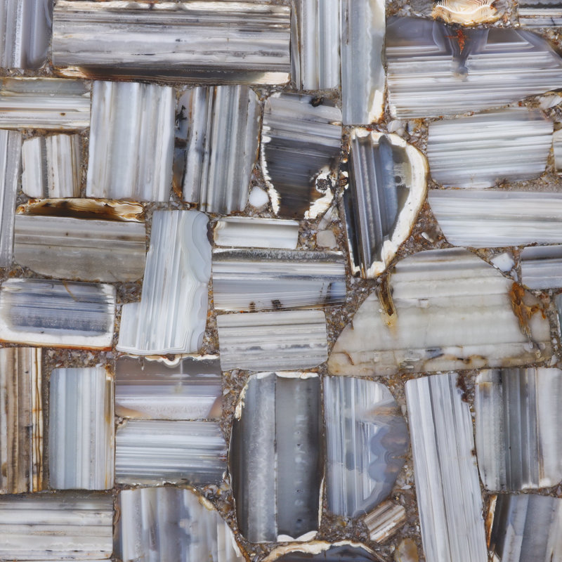 Inclinaison Coffee Table, Woven Agate