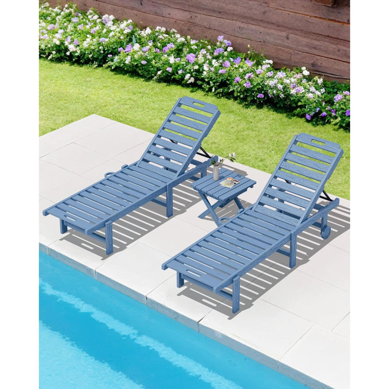 Table d'appoint pliante Adirondack, table d'extérieur portable, table de bout d'extérieur résistante aux intempéries pour le camping et le jardin