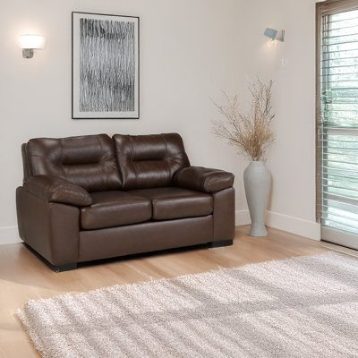 Linhay Leather Loveseat