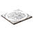 Cadence 6" x 6" Patterned Porcelain Tile-124911397