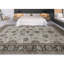 Tapis ivoire et brun noué à la main de haute qualité