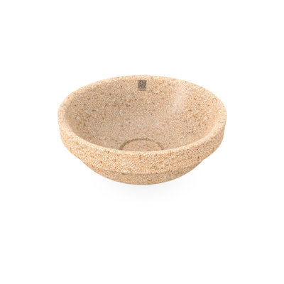 Woodio Soft40 15.75'' Wood Circular Bathroom Sink