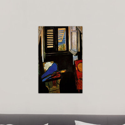 «Interior with a Violin» par Henri Matisse - reproduction imprimée