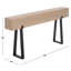 Console à pieds en acier Vonette-1626306203