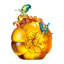 LIULI Crystal Bird, Siskin and Pumpkin | The Allure of Spring