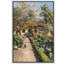 «Spring Cottage Garden Path», impression de fleurs en fleurs, photos d'art sur toile encadrées-123385968-123385957