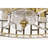 Brass Fandelier Lighted Ceiling Fan With Crystal Shade Brass Trim Remote Control