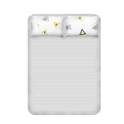 Ensemble de draps 100% coton Jahcere