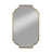 Kanari Iron Scalloped Wall Mirror