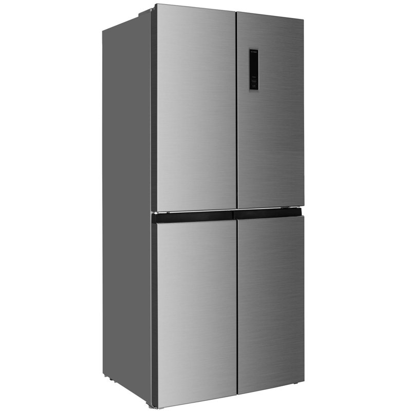 Impecca 14.9 Cub. Ft. 4-Door Multi Door Refrigerator- Stainless Steel