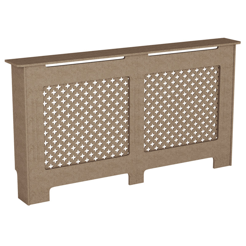 Reta Radiator Cover, Unfinished, 82cm H x 151cm W x 19cm D