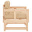 Chaise de patio avec coussins-92474146