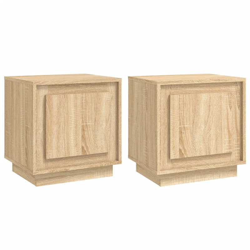 Lilithe 44cm W Manufactured Wood Bedside Table