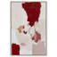 "Impasto Red I", impression murale encadrée par Art Remedy, cadre argenté, 24 x 36-470375415-470375418
