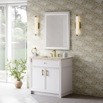 Bellshire Single Vanity w/ 3 CM Top