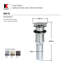 Universal Pop-Up Bathroom Sink Drain-27419908