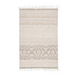 Tribal Southwestern Cream/Light Brown Indoor / Outdoor Area Rug