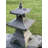 Chamness Charcoal Garden Pagoda W/Solar Light 26"H