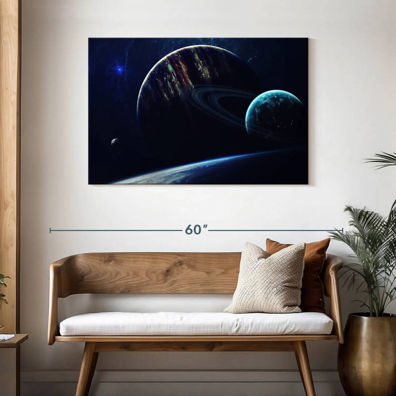Oberle Deep Space Galaxy, 30" H x 45" W