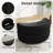 Niama Curved Chenille Storage Ottoman-617328548