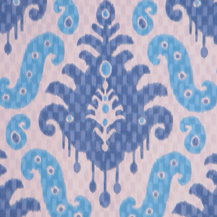 Parveen 100% Cotton Fabric, Persian Blue