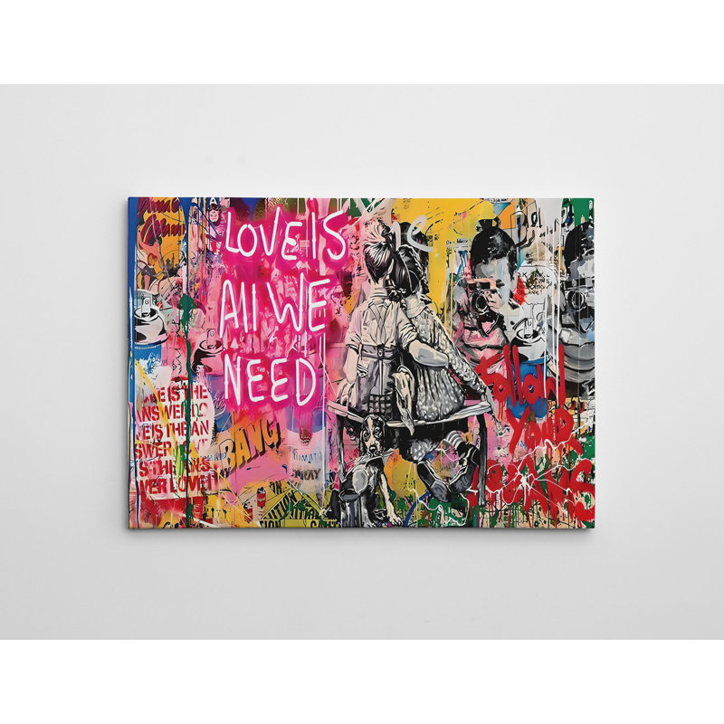 Peinture décorative sur toile