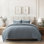 Solid Cotton Gauze Pick-stitch Matelesse Coverlet Bedspread set
