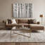Art mural sur toile à rayures horizontales gris clair eucalyptus-848172228