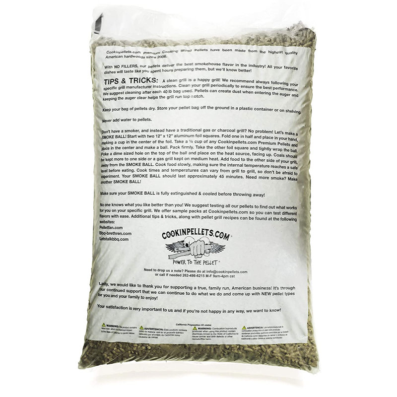 Cookinpellets.com 40 Lb. Pellets