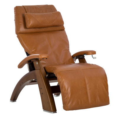 Human Touch Perfect Chair PC-420 Classic Manual Plus Zero Gravity Recliner, Supreme Upholstery Package, Walnut Base