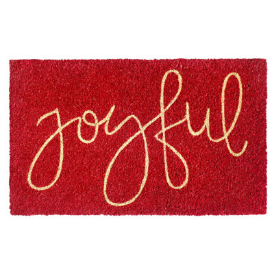 Kleopatra Non-Slip Christmas Outdoor Doormat
