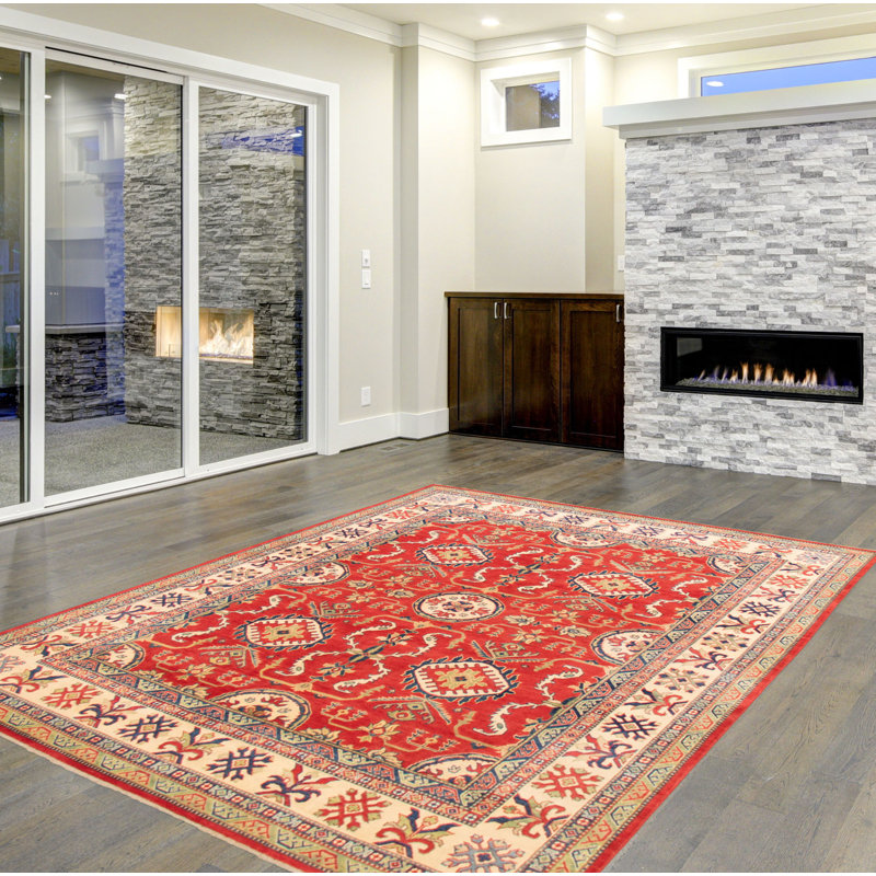 Tapis rouge Finest Ghazni 7 pi 11 po x 10 pi 0 po