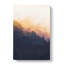 The Peak of a Mountain in Abstract - Wrapped Canvas-55303002
