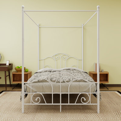 Four-poster Canopy Bed Frame