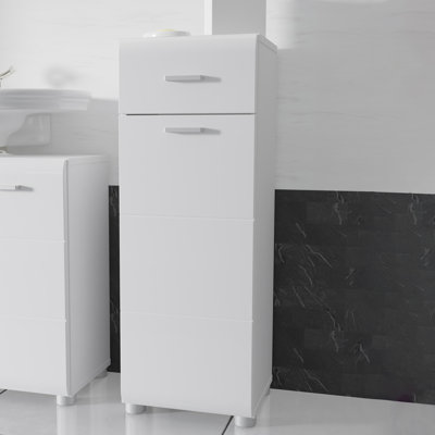Ice Cave Freestanding Bathroom Cabinet