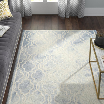 Ruthe Hand Tufted Wool Geometric Rug
