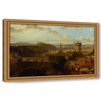 Edinburgh from the Calton Hill (1858)