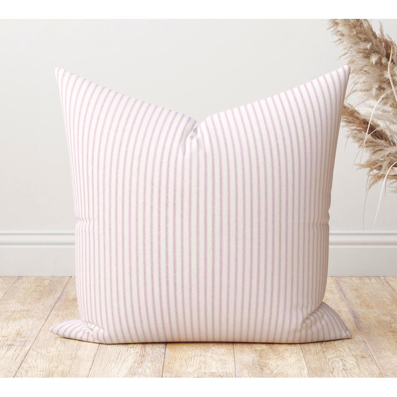 Housse de coussin en coton lavande, Square 19"